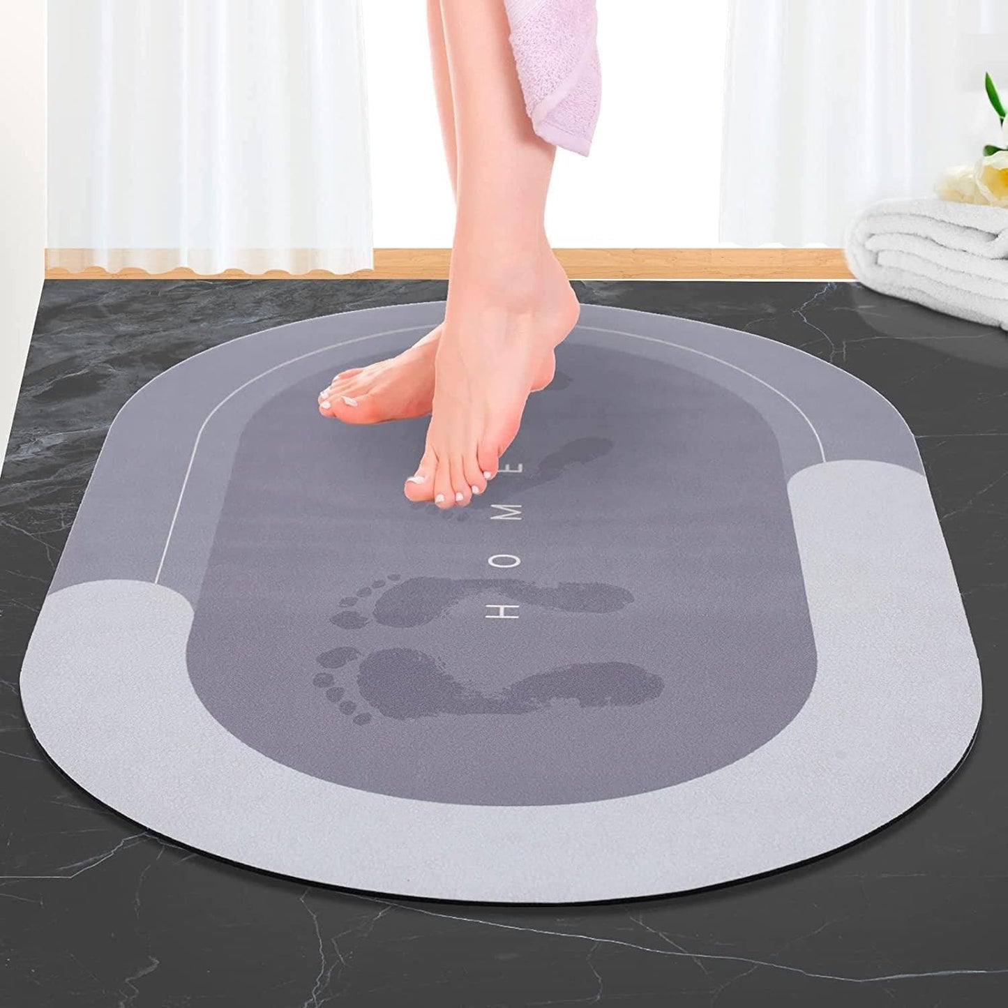 Absorbant Bathroom Mat