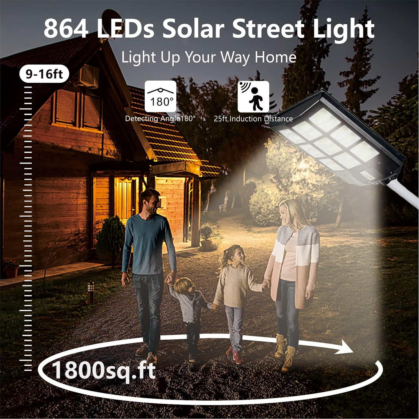 Solarna ulična svjetiljka 200W (solarna)