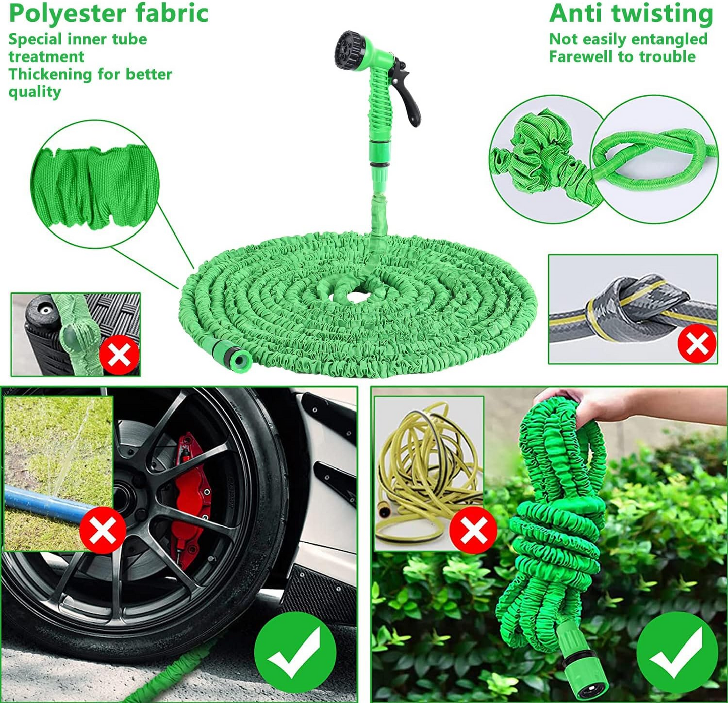 MagicHose 30m - rastezljivo vrtno crijevo