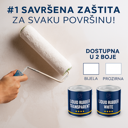 AQUA SEAL PRO – Moćna hidroizolacija u bijeloj i prozirnoj varijanti