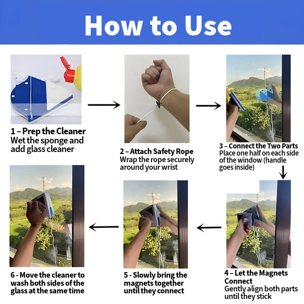 Magnetic Window Cleaner