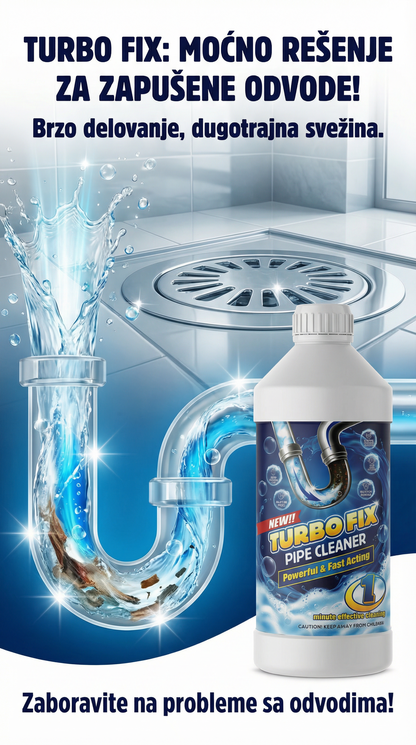 Turbo Fix – Profesionalno sredstvo za čišćenje cijevi