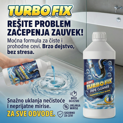 Turbo Fix – Profesionalno sredstvo za čišćenje cijevi