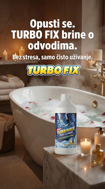 Turbo Fix – Profesionalno sredstvo za čišćenje cijevi