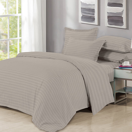 Set posteljine Damask 220x240 - Siva